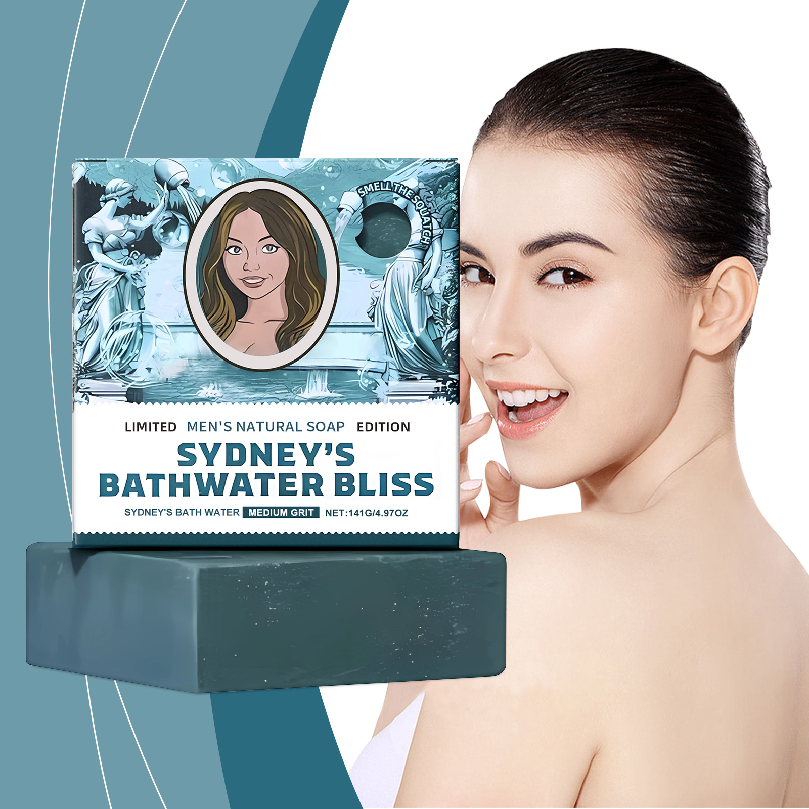 Bath Soap Deep Cleansing Mild Nourishing Oil Control Odor Removal Moisturizing Refreshing Natural Fragrance Clean Skin Care