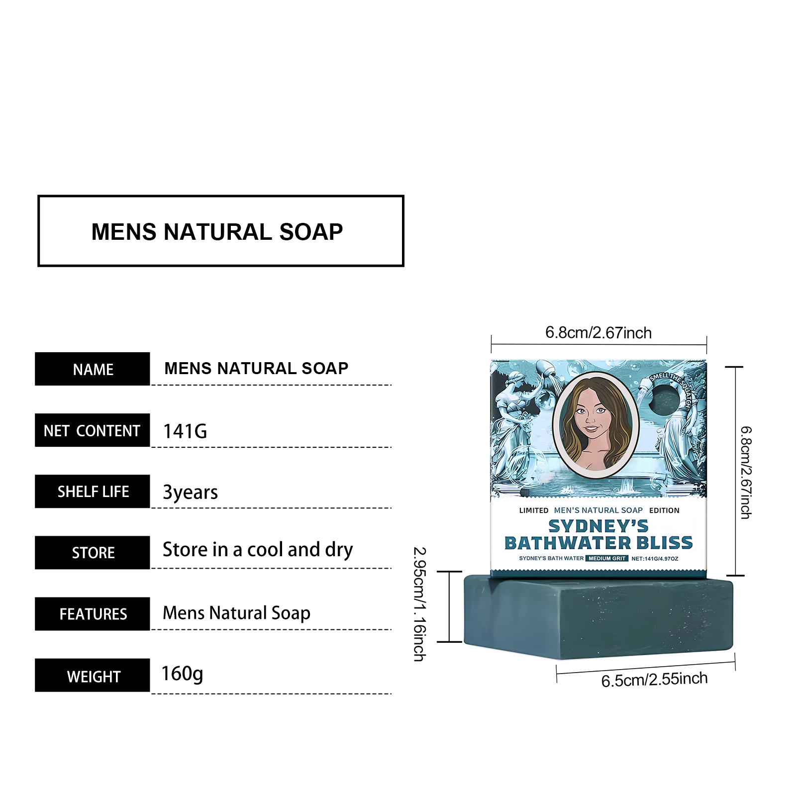 Bath Soap Deep Cleansing Mild Nourishing Oil Control Odor Removal Moisturizing Refreshing Natural Fragrance Clean Skin Care