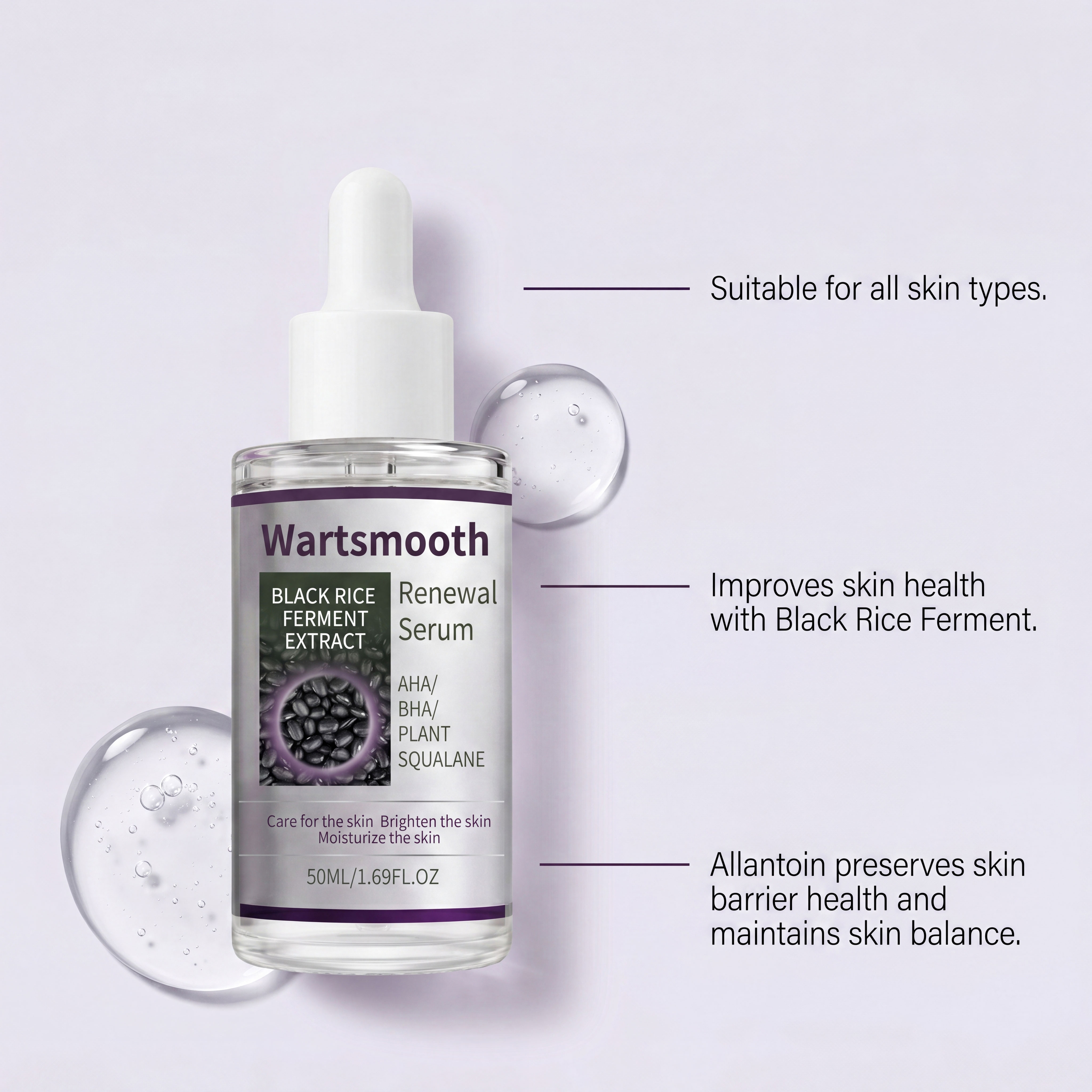 Skin Care Essence Liquid Moisturizing Water Lock Mild Gentle Hydrating Brightening For Face Body Skin