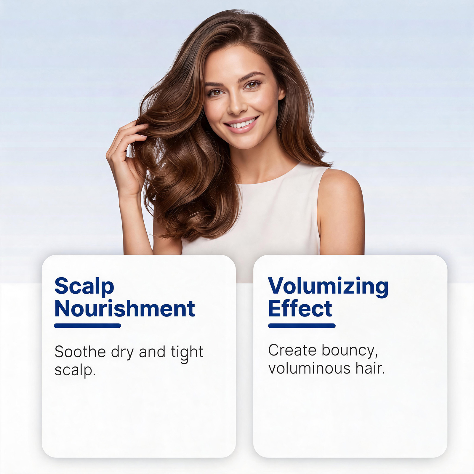 Nourishing Hair Care Essence Roller Mild Gentle Moisturizing Scalp Care Create Fluffy Hair Texture Daily Hair Scalp Treatment