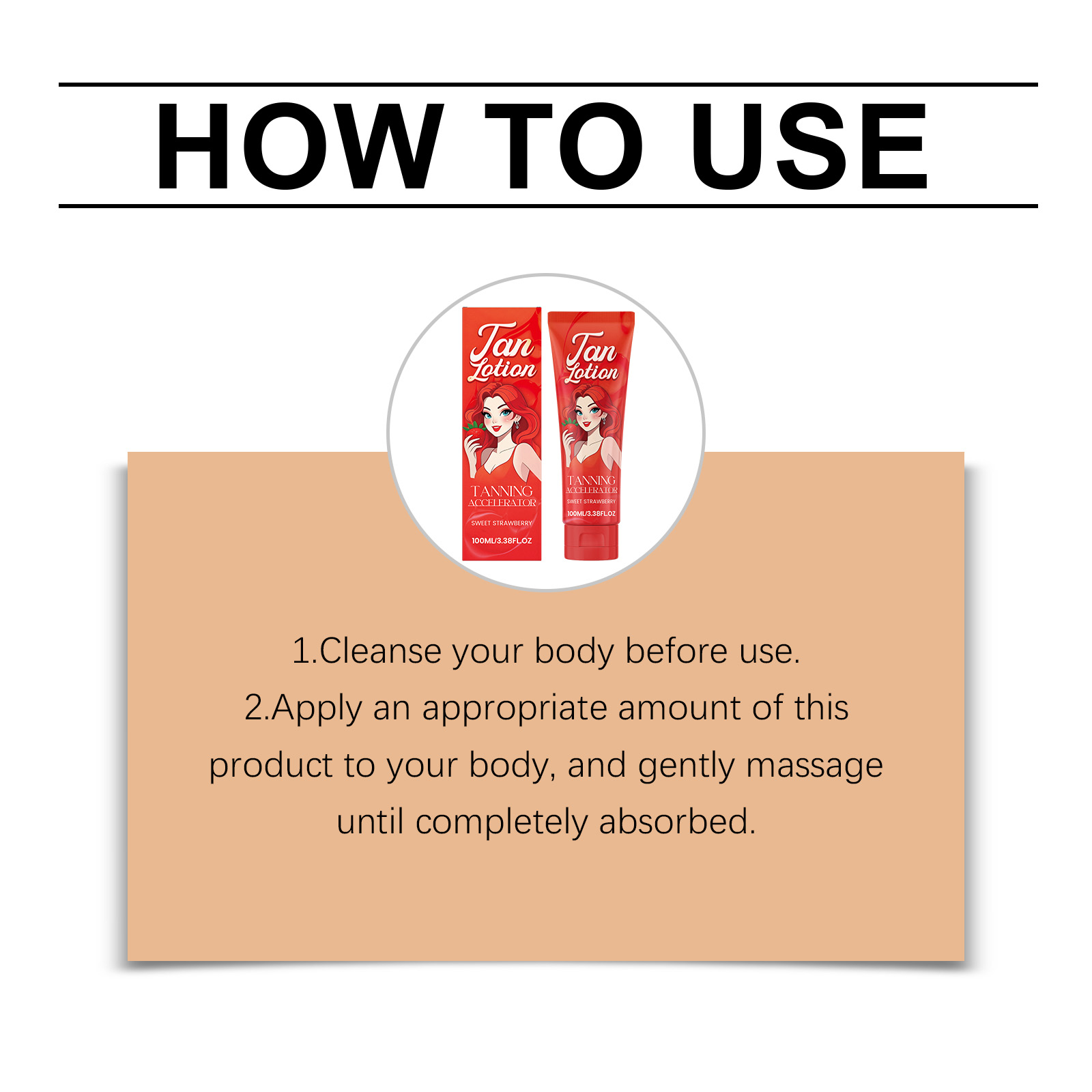 Strawberry Brightening Body Lotion Mild Nourishing Smooth Skin Sweet Fruit Aroma Daily Outdoor Complexion Care