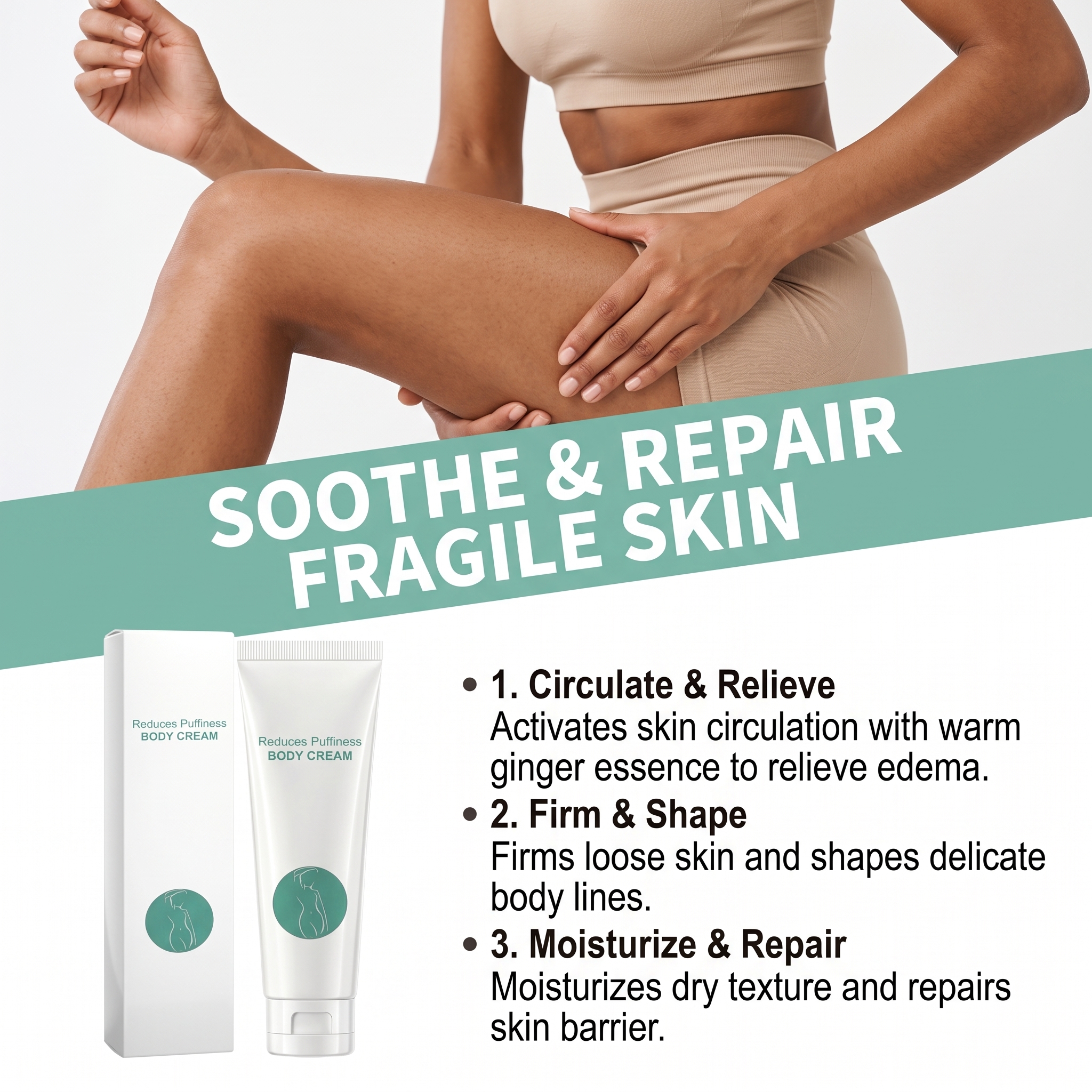 Body Care Cream Mild Moist Light Smooth Skin Line Massage Daily Treatment Lotion