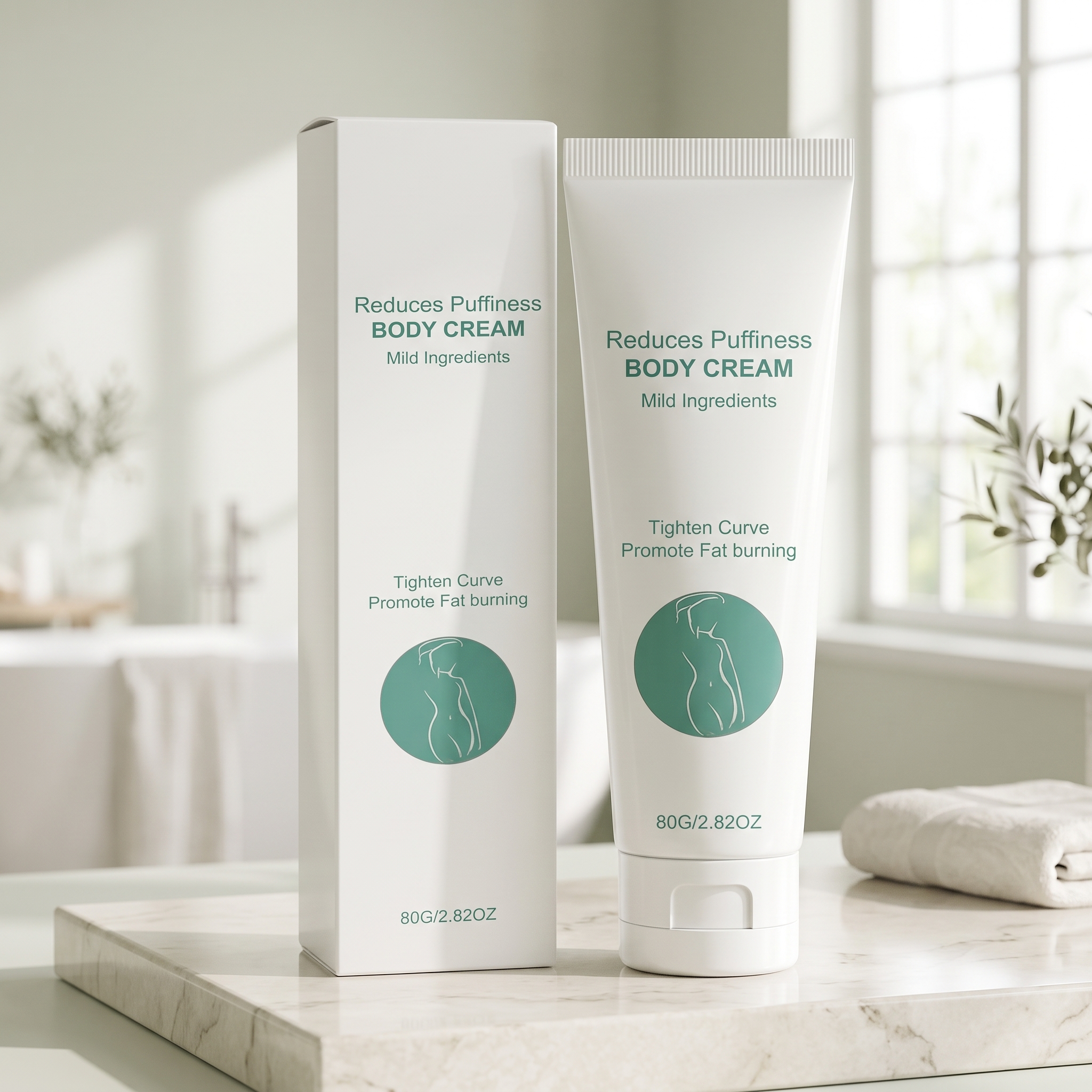 Body Care Cream Mild Moist Light Smooth Skin Line Massage Daily Treatment Lotion