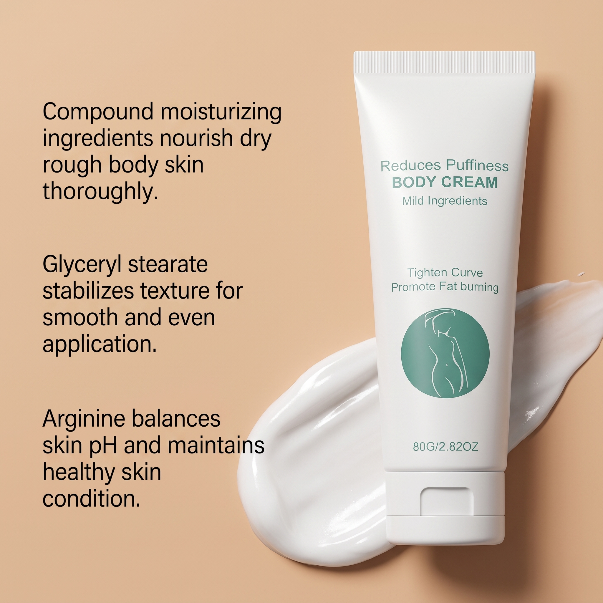 Body Care Cream Mild Moist Light Smooth Skin Line Massage Daily Treatment Lotion