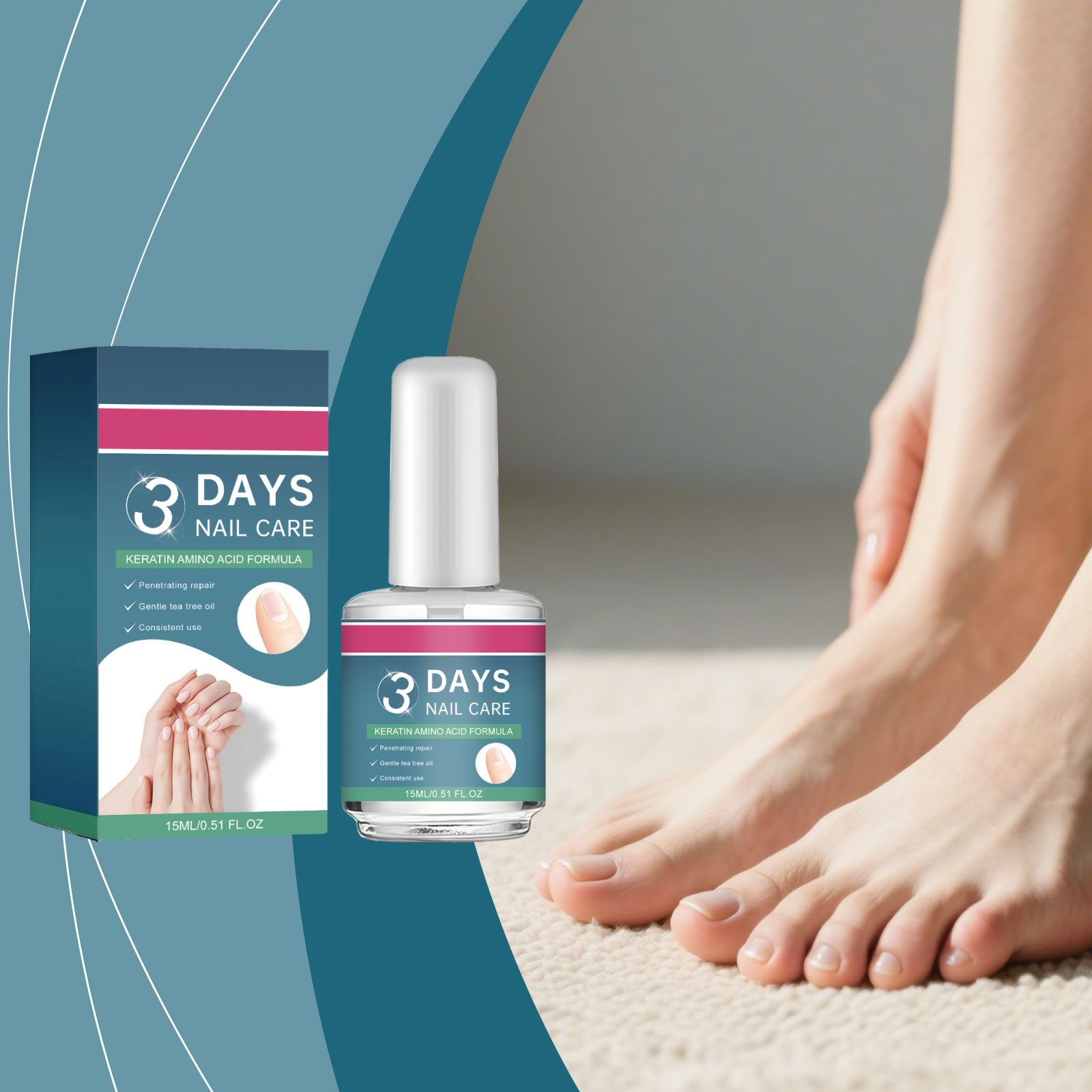 Nail Care Oil Nourish Moisturize Mild Portable Nail Surface Daily Protect Gentle Care