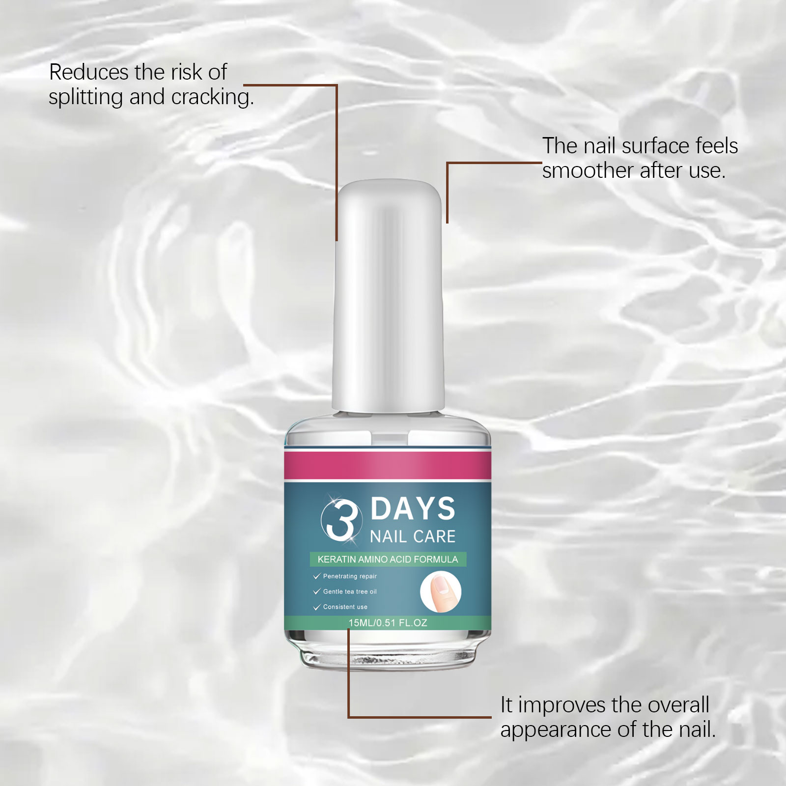 Nail Care Oil Nourish Moisturize Mild Portable Nail Surface Daily Protect Gentle Care