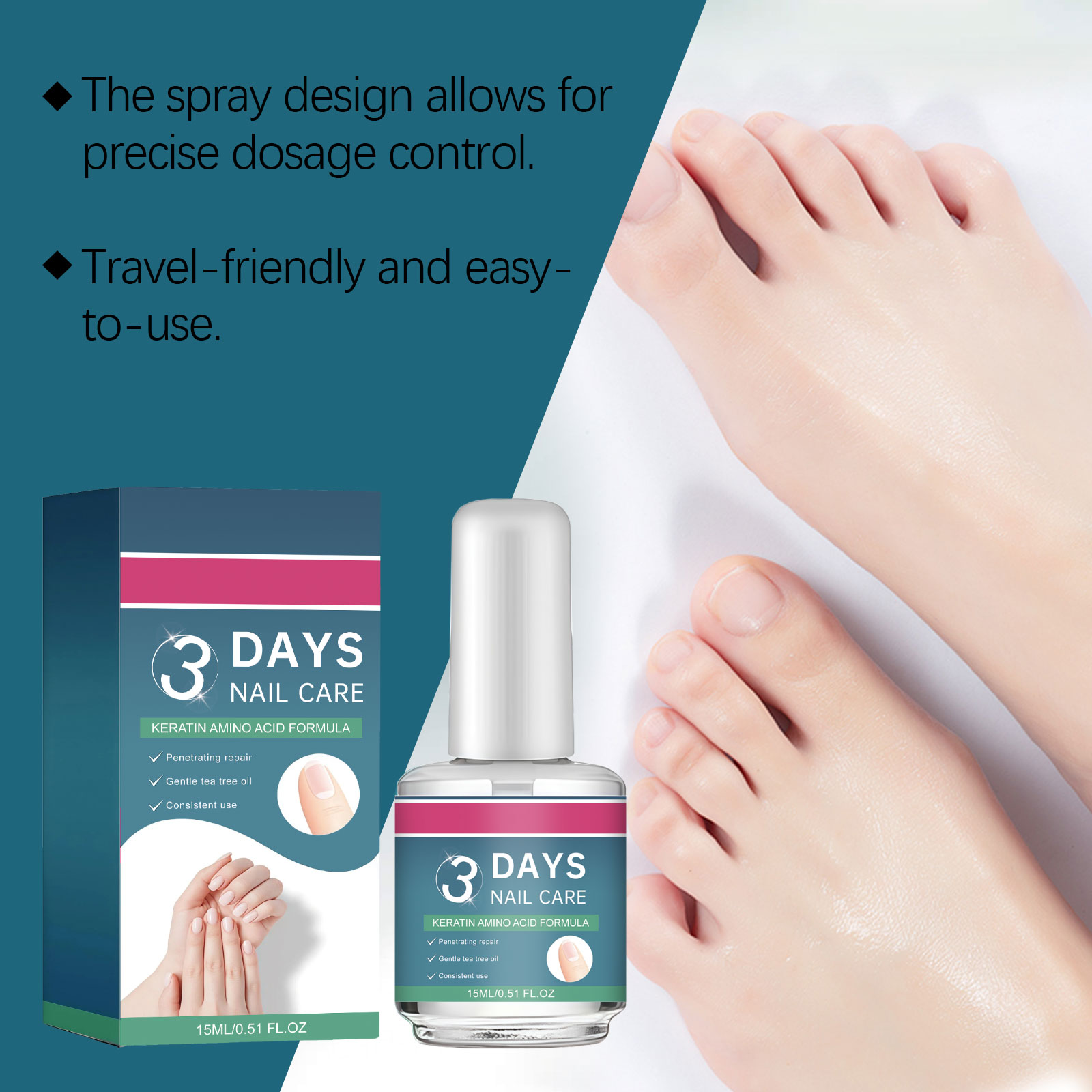 Nail Care Oil Nourish Moisturize Mild Portable Nail Surface Daily Protect Gentle Care