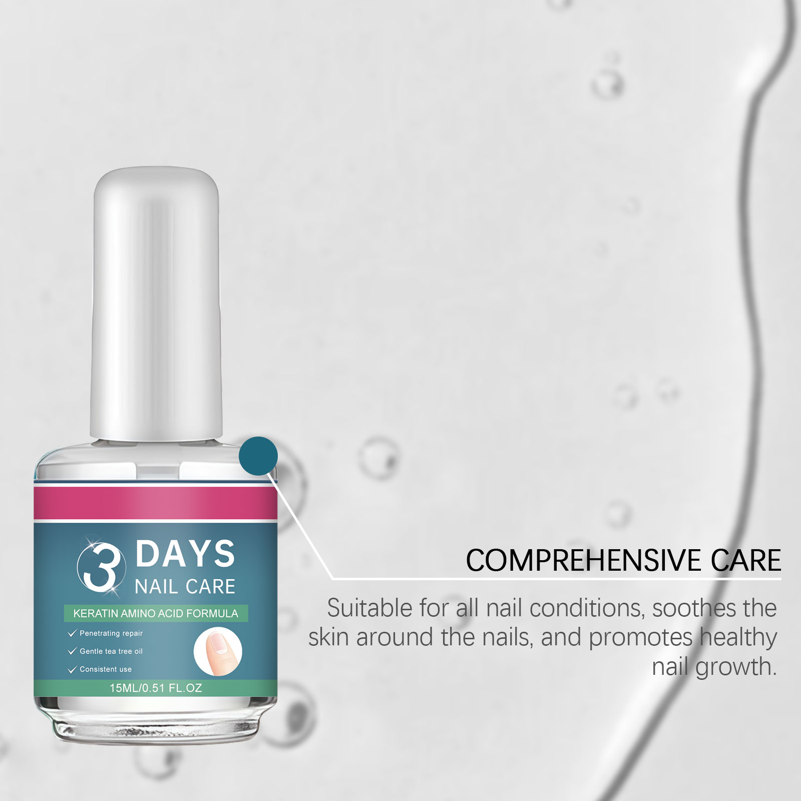 Nail Care Oil Nourish Moisturize Mild Portable Nail Surface Daily Protect Gentle Care
