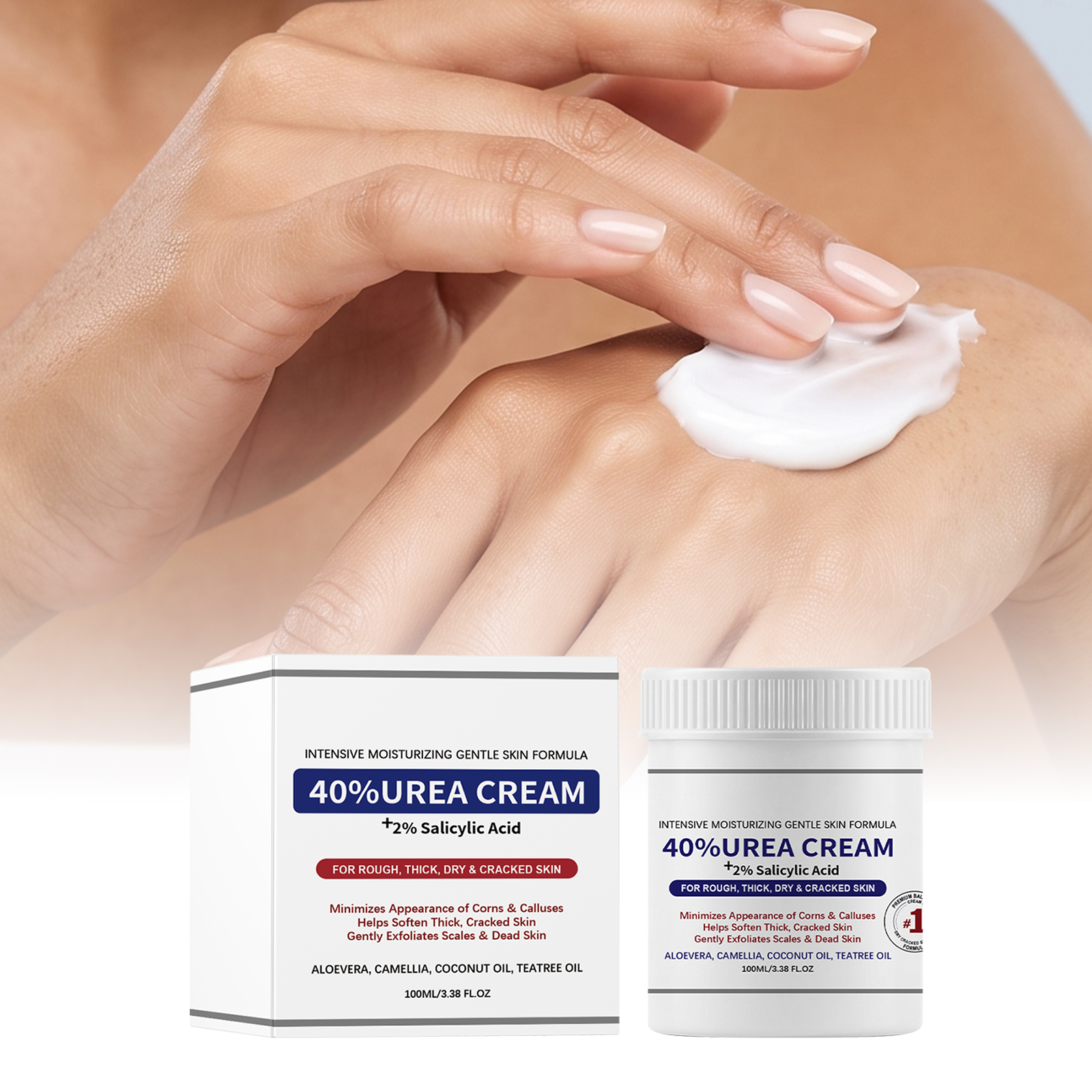 Hand Foot Moisturizing Care Cream Mild Hydrating Care Rough Skin Smooth Portable Lotion