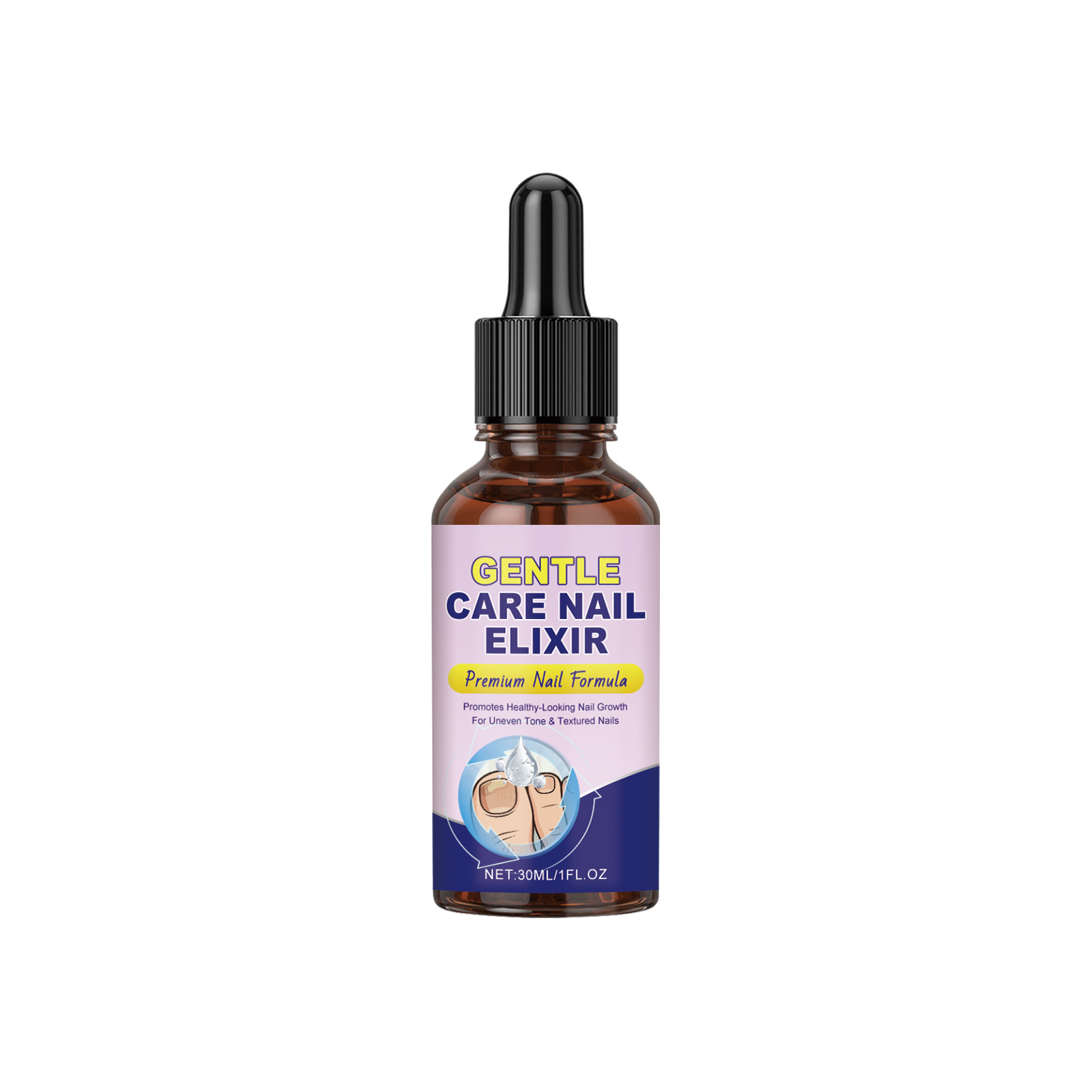Nail Softening Care Liquid Nourish Nail Surface Moisturize Smooth Tender Mild Ingredient Comfort Natural Gloss Refreshing