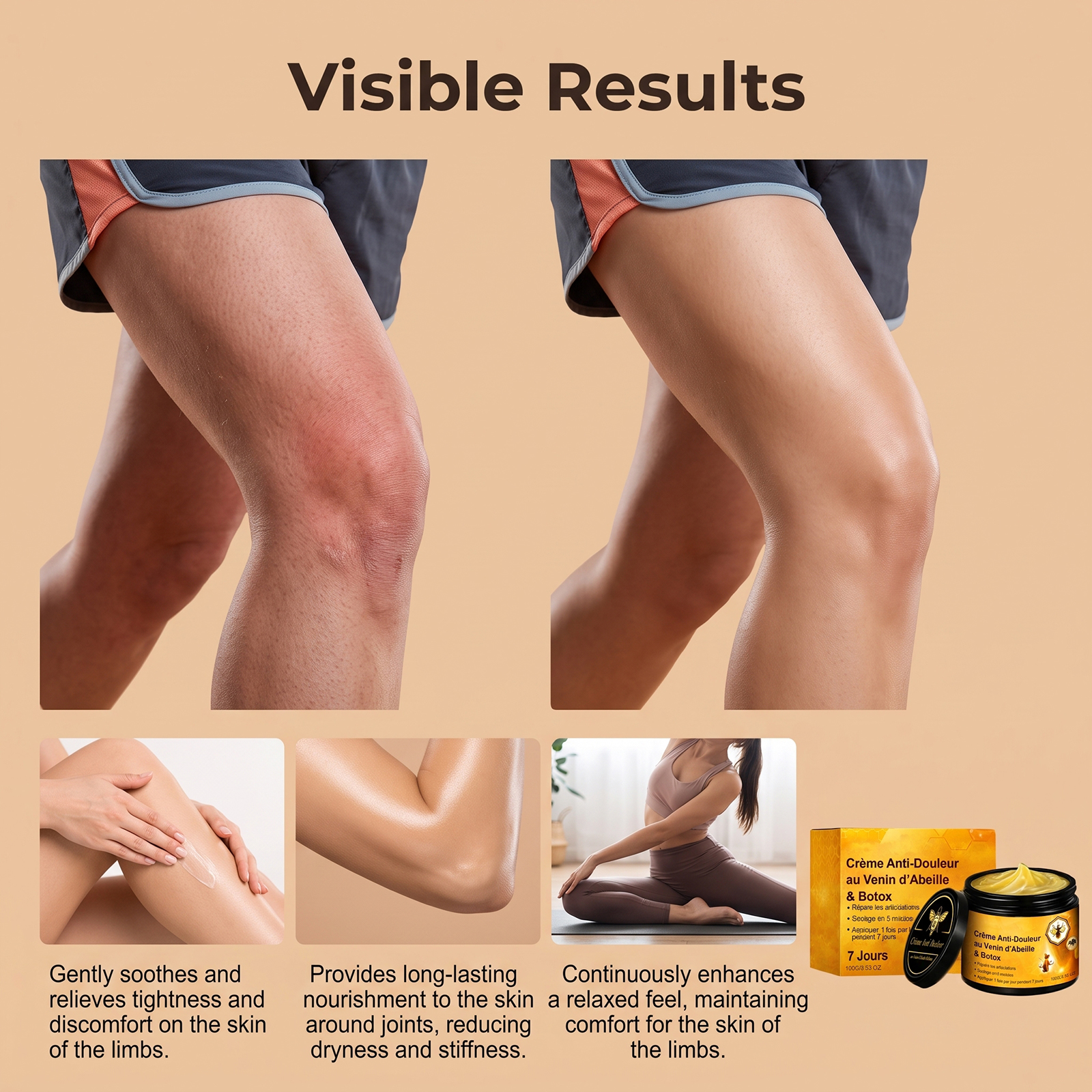 Joint Soothing Cream External Skin Care Muscle Joint Ache Relief Daily Body Nursing