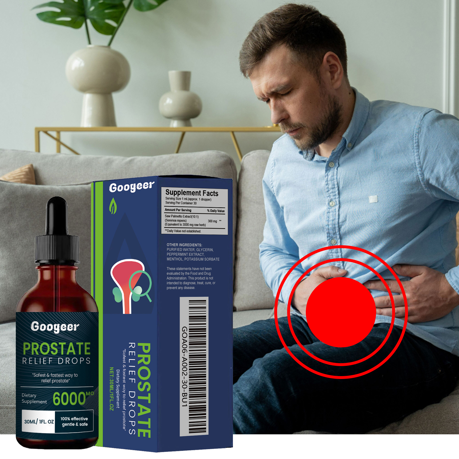 Men Care Drops For Body Fresh Smooth Skin Comfort Refreshing Soft Mild Care