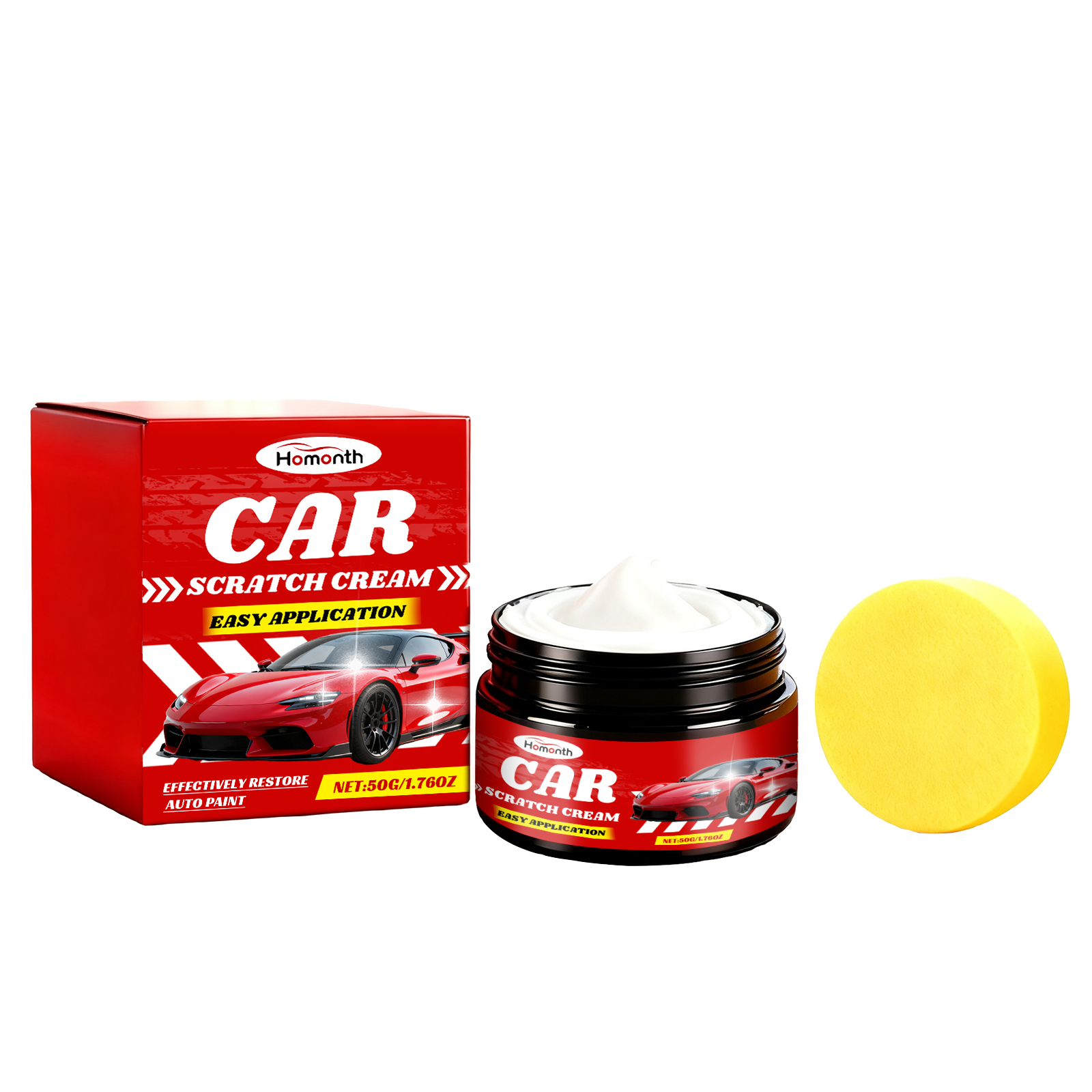 Car Scratch Care Paste Automobile Nano Coating Scuff Scratch Polishing Renovation Cleaning Care Ointment