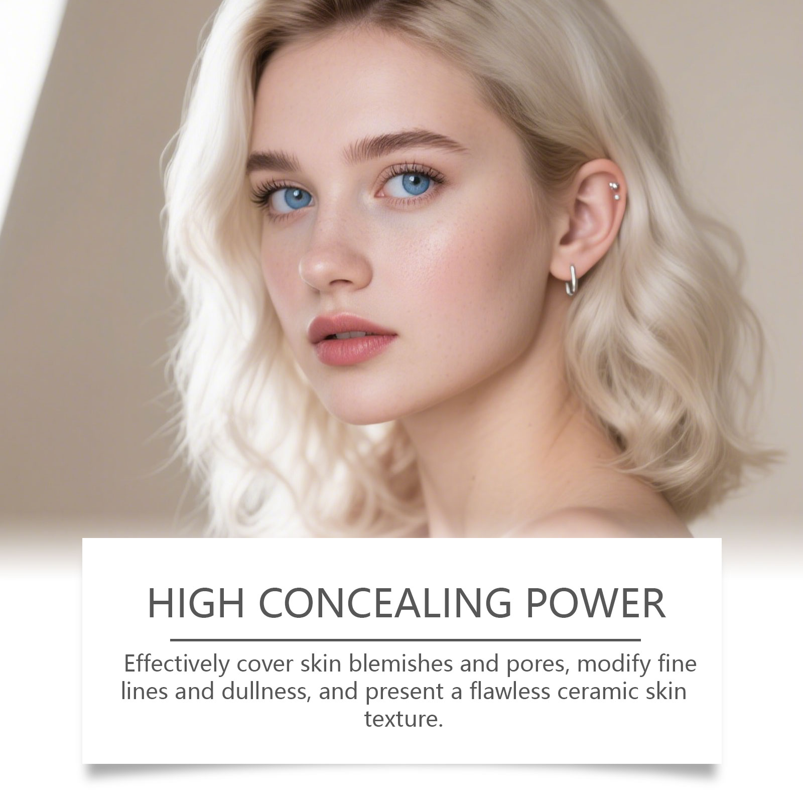 Concealer Color Changing Foundation Stick Lightweight Makeup Matte Sheer Natural Fit Facial Base Makeup