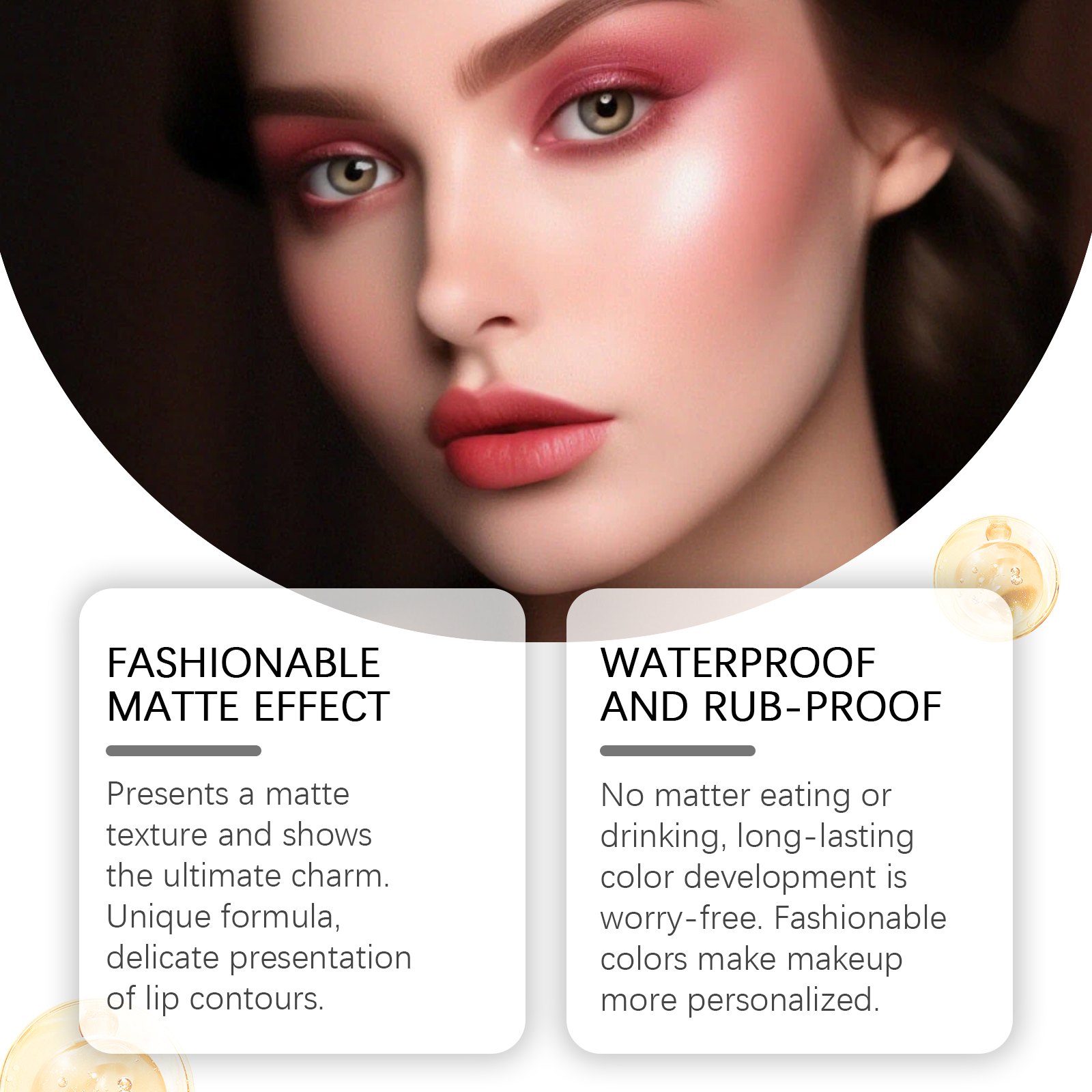 Matte Peel Lip Gloss Series Nourish Moisturize Hydrate Natural Long Lasting Color Cosmetic