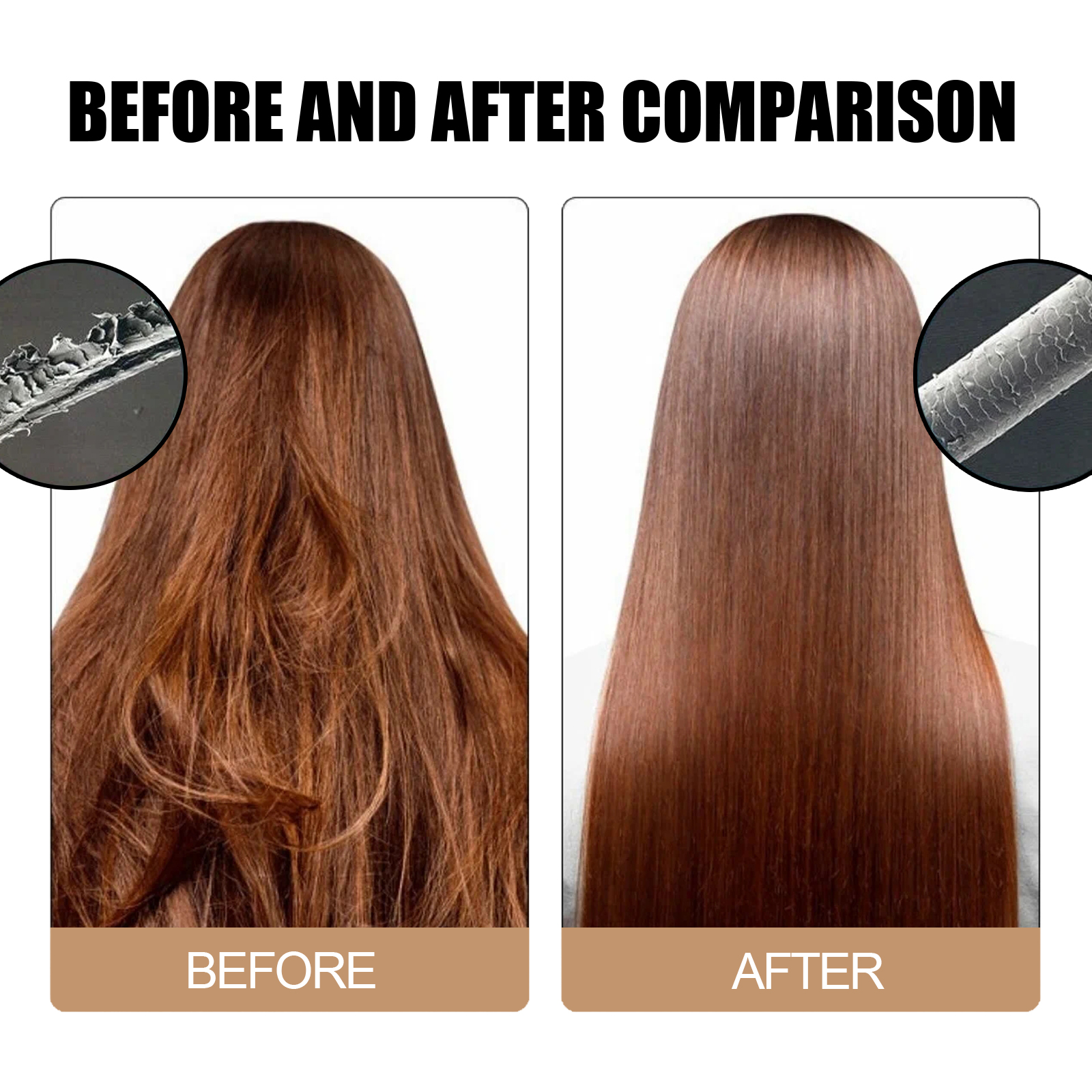 Nut Keratin Hair Mask Frizz Control Damage Repair Smoothing Treatment For Dry Damaged Split Ends Nourishing Deep Conditioning 1 PCS