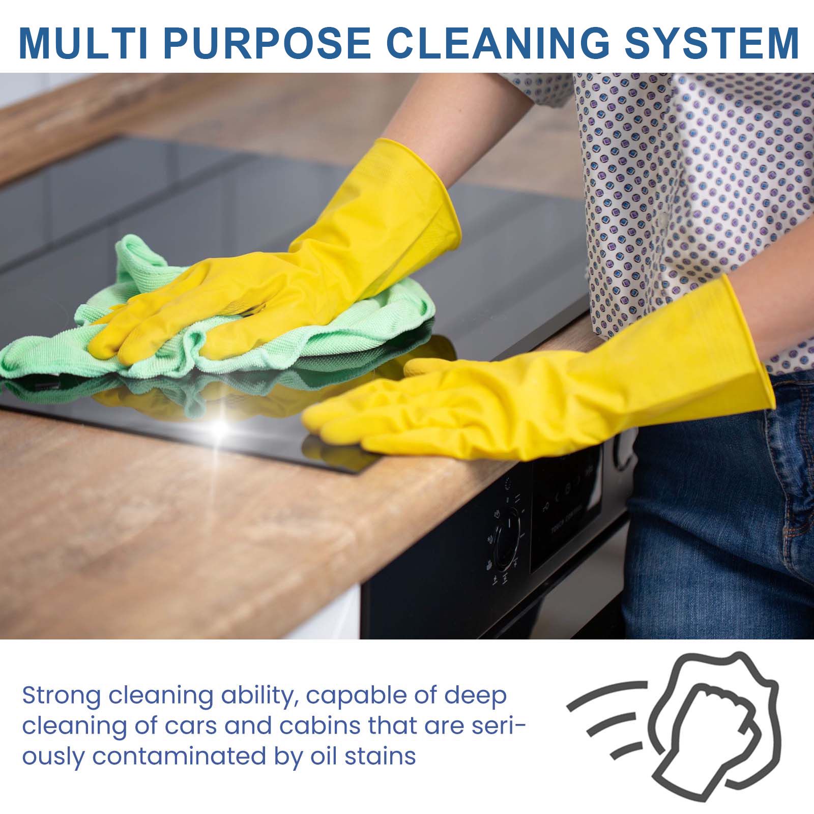 Multi Purpose Foam Cleaner For Kitchen Stove Cookware And Multi Surface Cleaning 120ml