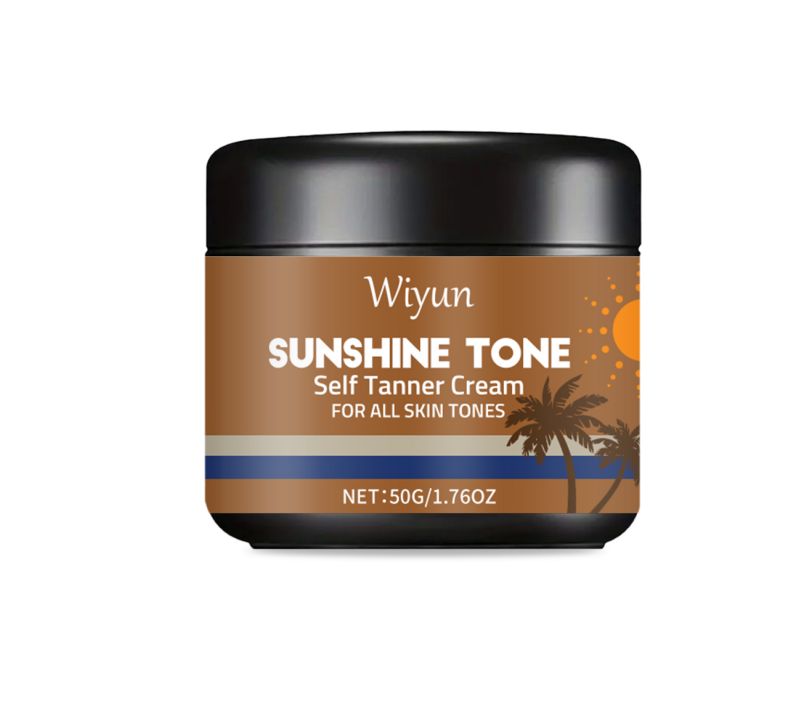 Sunless Tanning Cream For Summer Bronzed Glow Moisturizing And Smooth Skin Care