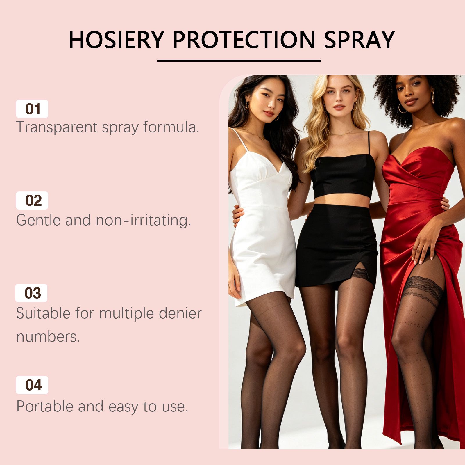 Anti Run Pantyhose Spray For Tights Fabric Protection And Daily Care