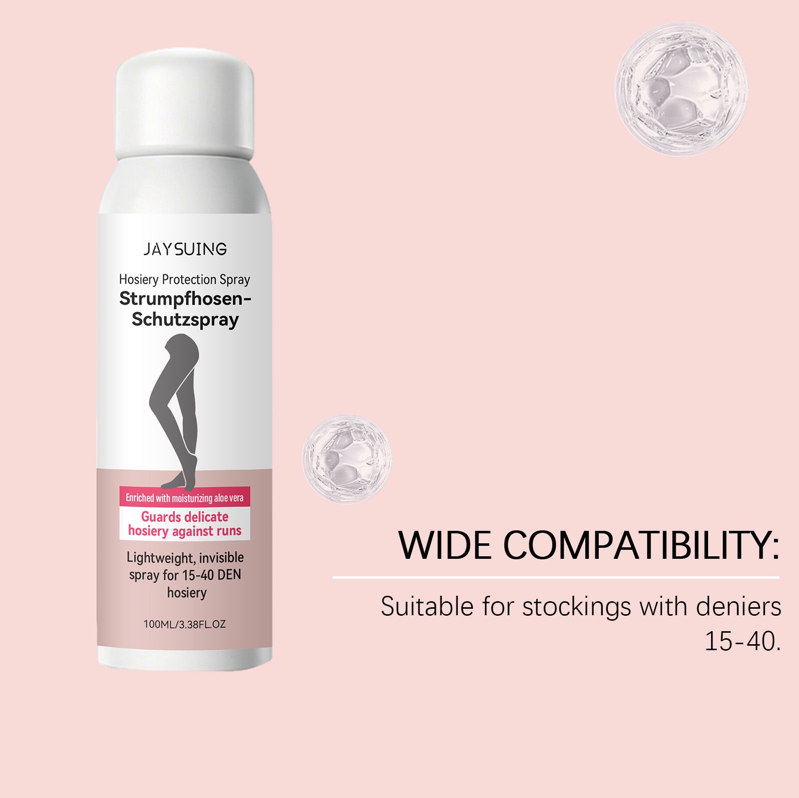 Anti Run Pantyhose Spray For Tights Fabric Protection And Daily Care