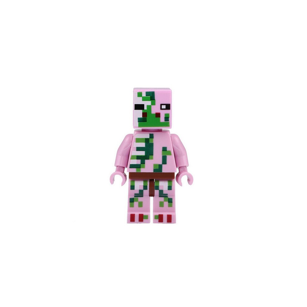 Minifigure Building Blocks Kits My World Steve Alex Zombie Action Figure 8PCS Sets Collection Display Toy for Kids as Gifts Fit Lego