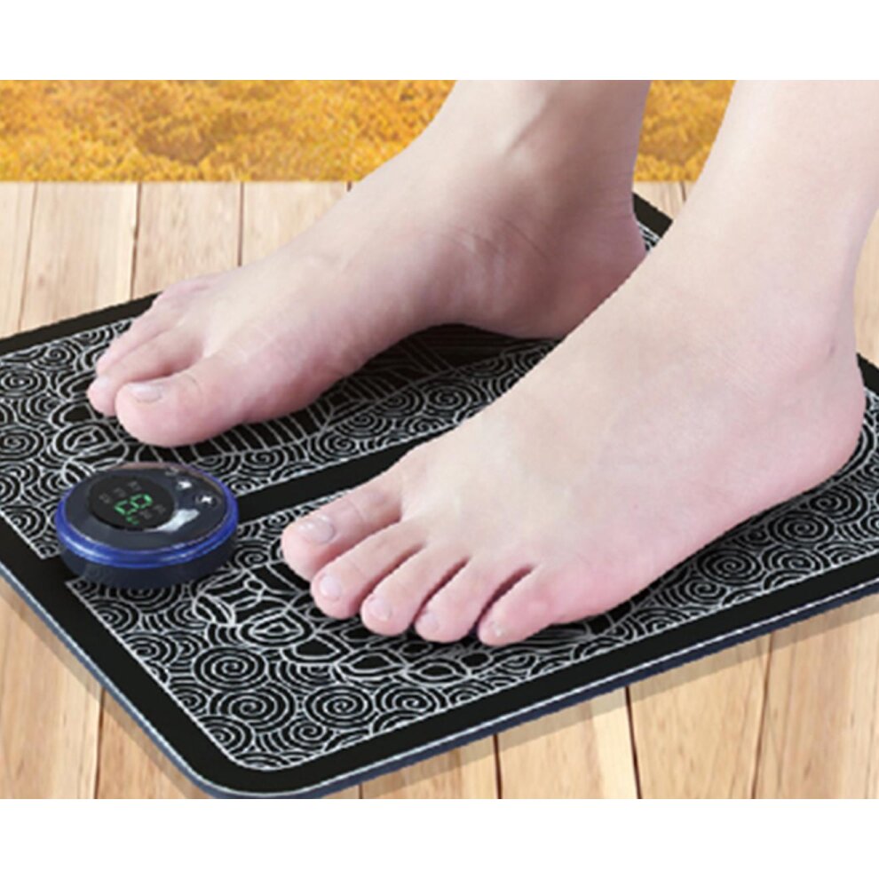Household EMS Foot Stimulator Massager Portable Pulse Foot Bioelectric Massager Foot Acu