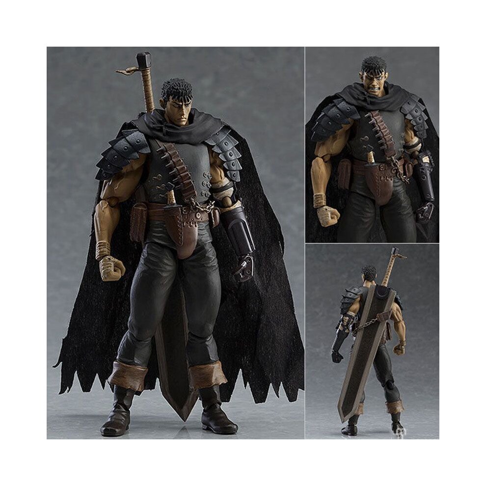 Figma 359 Berserk Guts Black Swordsman Ver. Repaint Edition Figure New In Box