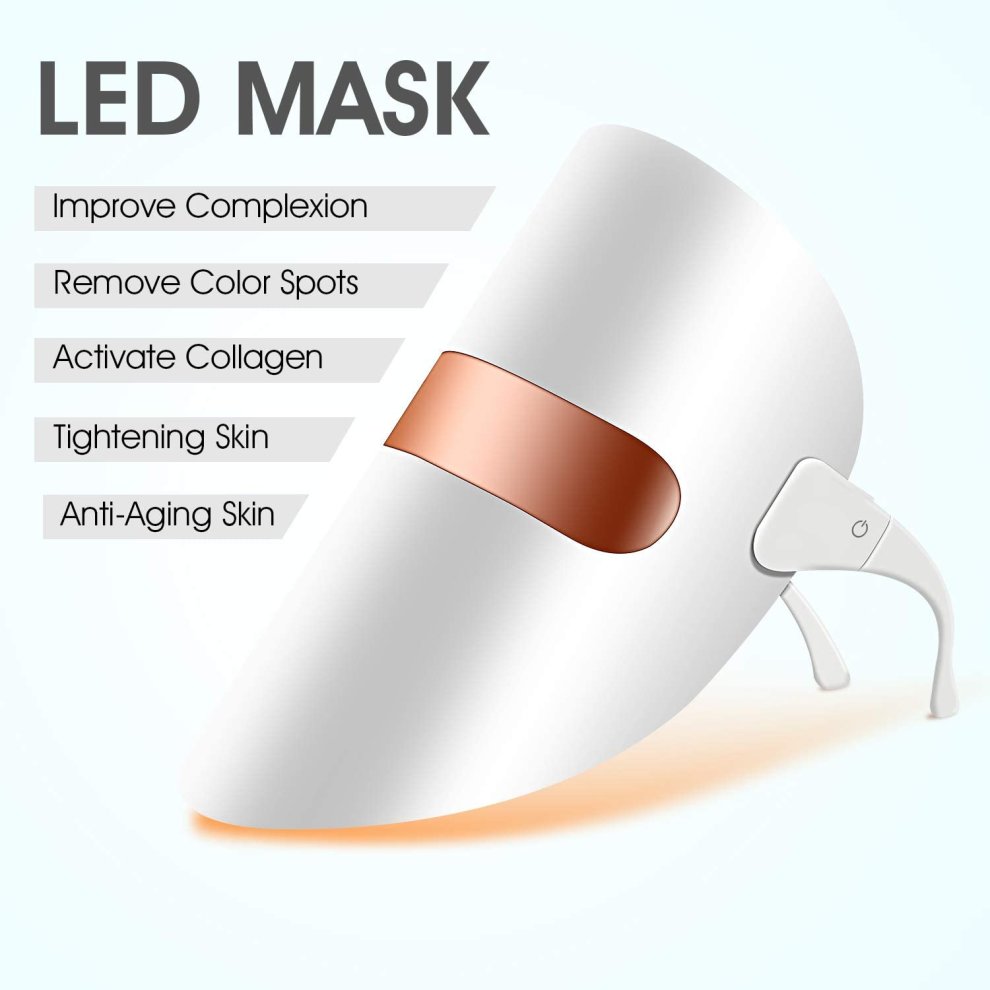 MakeCool Light Therapy Acne Treatment LED Mask Facial Therapy Unlimited Sessions for Acne Face Skin Treatment
