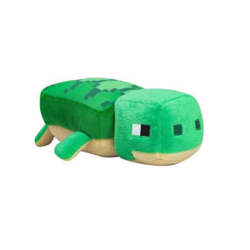 (Turtle 20CM) Minecraft Plush Plush Children's Plush Toys Pixel Dolls