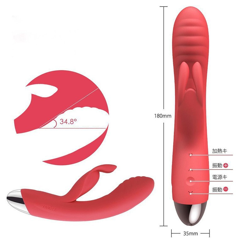 Rabbit G Spot Vibrator Adult Sex Toys Realistic Dildo Sexual Massager for Vaginal Clitorals Stimulation Dual Vibrating Motor