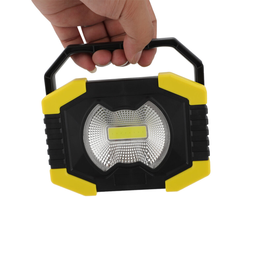 100W Solar LED Light COB light USB Rechargeable Outdoor Camping Torch