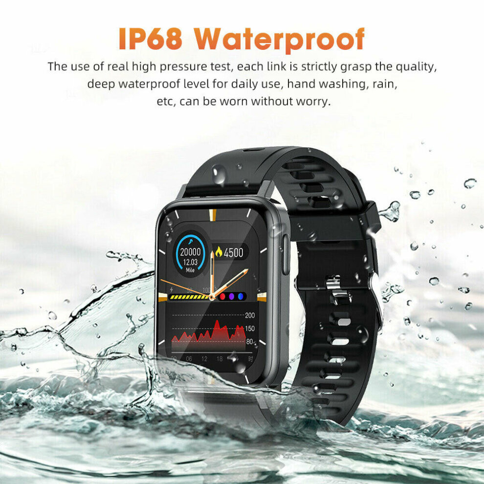 New Smart Watch Men Body Temperature Fitness Tracker Smartwatch For  for Samsung iPhone Android