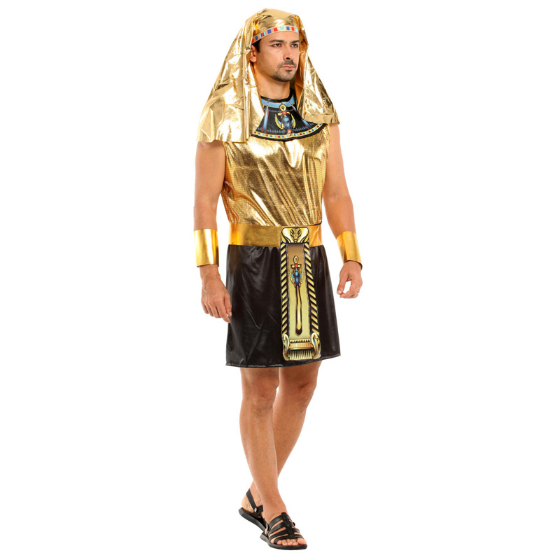 (165~175cm) Men Egyptian Halloween Costume Pharaoh Costume