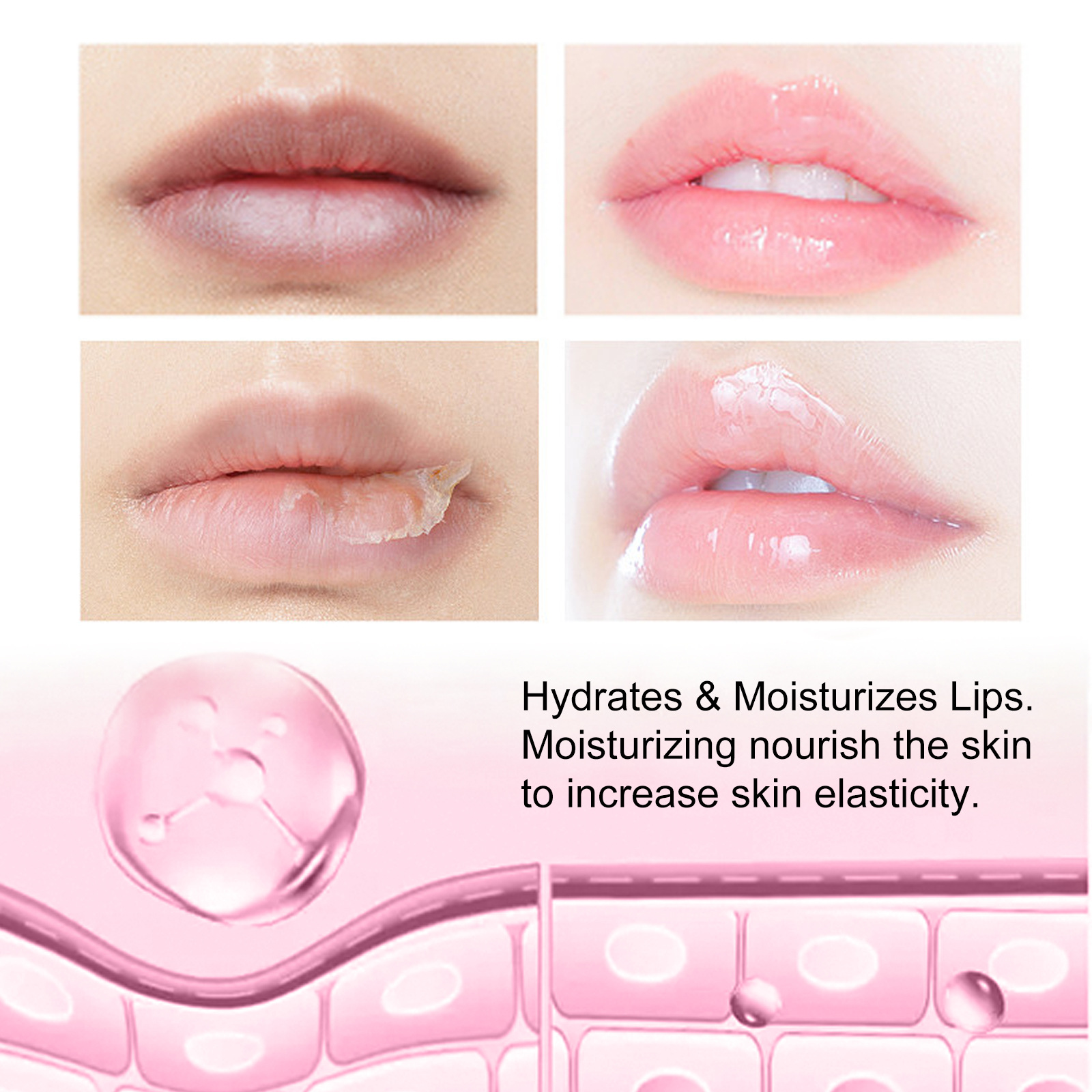 Lip Scrub Balm Exfoliating Lip Plumper Remove Dead Skin Moisturizing Pigmentation Fade Lip Lines Brighten Natural Lip Repair Treatment Beauty Health