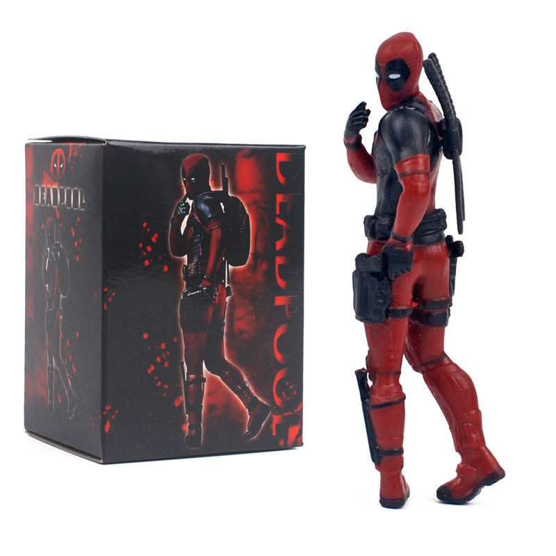 (Style A) Deadpool Car Accessories Classics Anime Figures Model for Home Car Desk and Computer Decorations