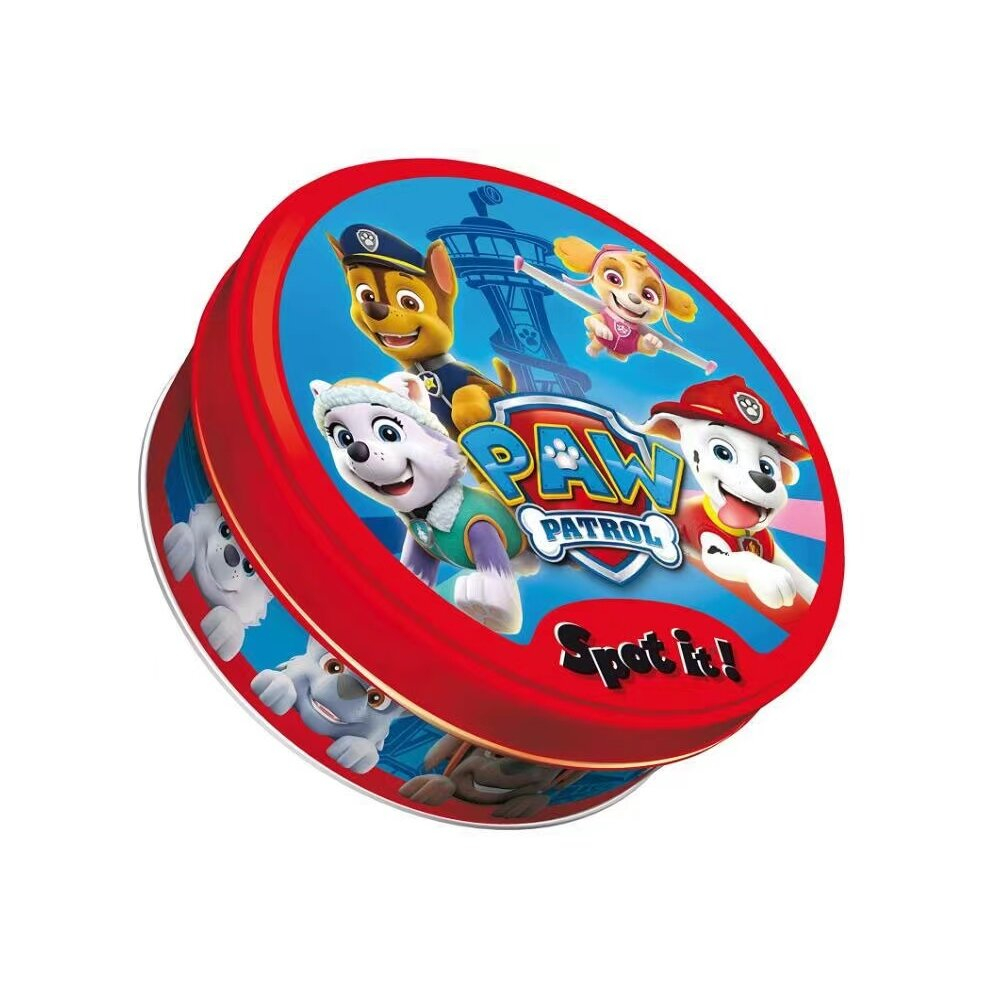 Paw Patrol English Card Game Dobble Parentchild Gathering Card Puzzle