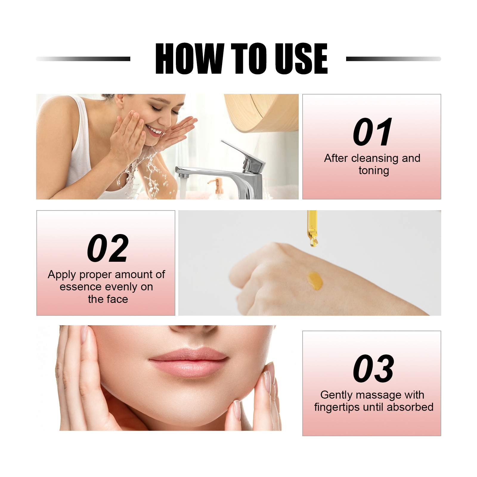 (1 PC) Ginseng Snail Serum Anti Wrinkle Anti Aging Eye Face Lifting Tightening Fade Fine Lines Moisturizing Brighten Glow Korean Beauty Skin Care Cosmetics