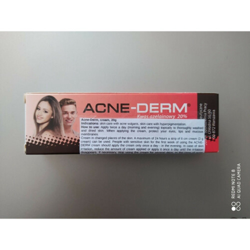 ACNE- DERM CREAM ANTI-ACNE AND WHITENING CREAM ACNE TREATMENT 20G