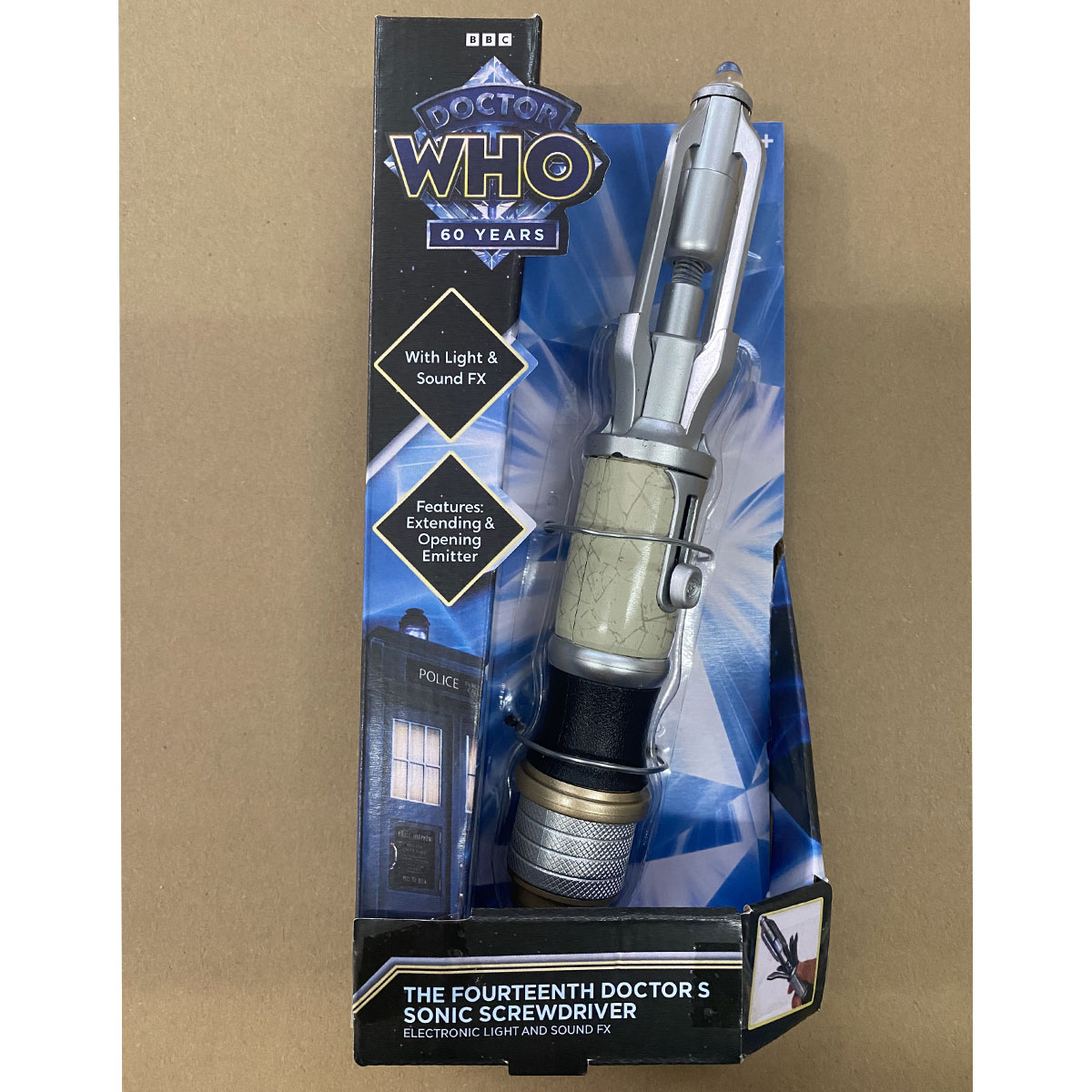 Doctor Peripherals14Th Generations Doctor Fourteenth Who Ornament Sonic Screwdriver Sonic Screwdriver Toy Figurine