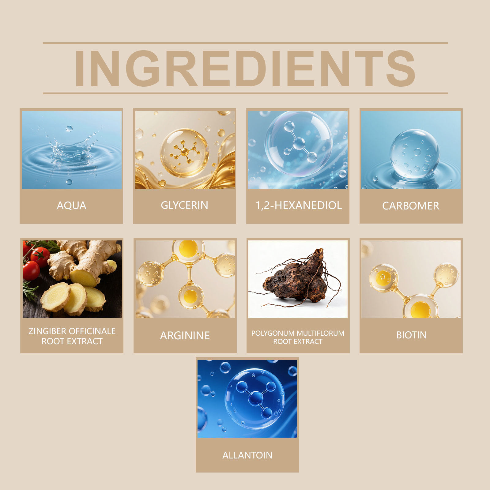 Hair Growth Oil with Biotin & Rosemary Oil, Deep Moisturizing & Nourishing for Dry Hair, Buy 1 Get 1 Free, Fast Shipping