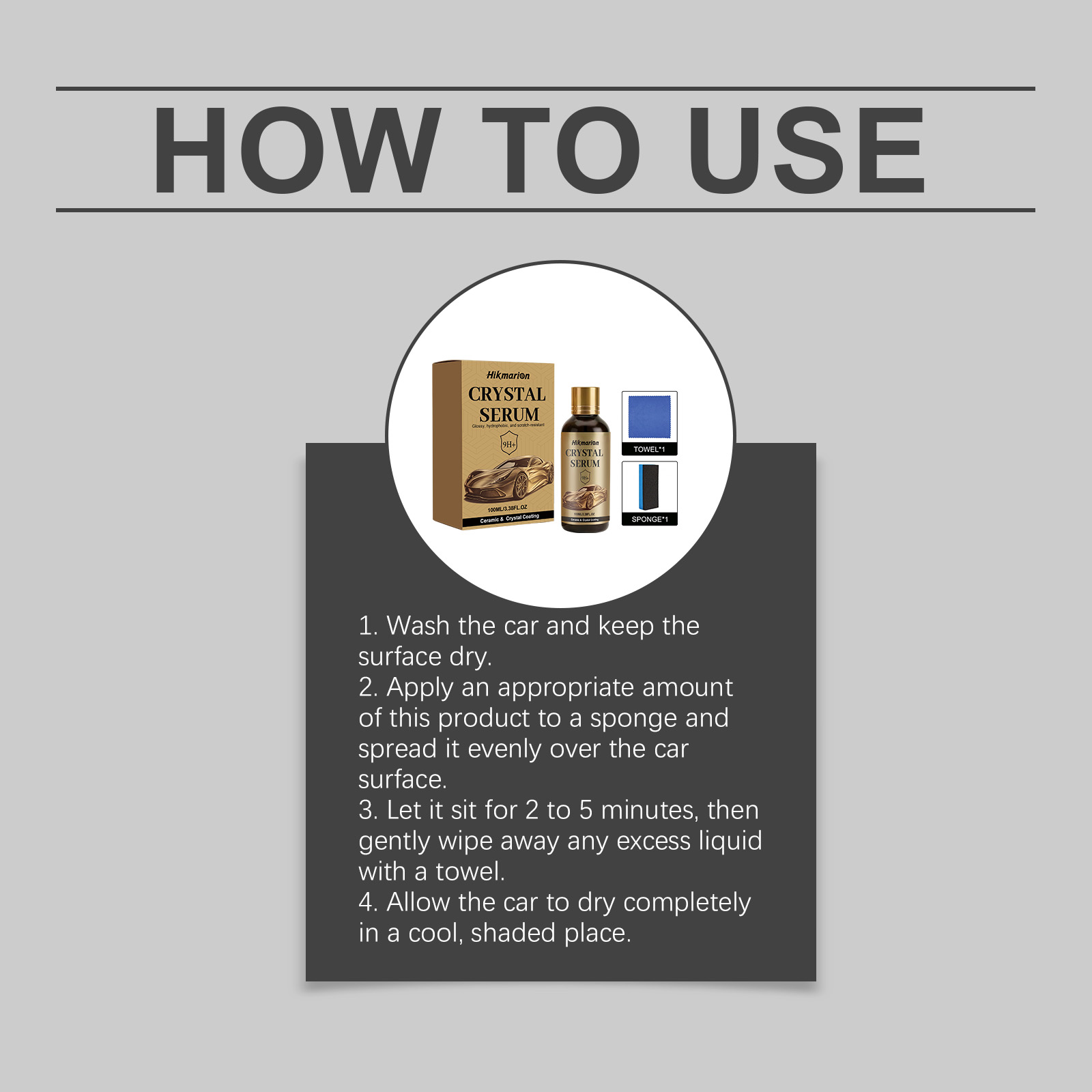 9H+ Car Ceramic Coating 100ml Liquid Nano Crystal Serum Polishing Wax Anti-corrosion Waterproof Auto Detailing Paint Protection ﻿