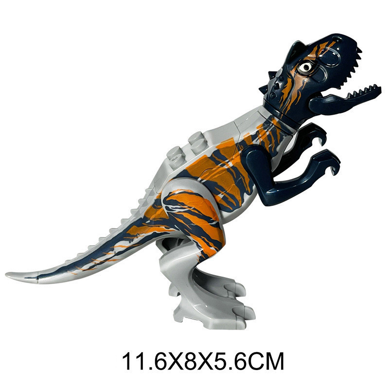 (Dinosaur D) Jurassic Dinosaurs Building Blocks  Movie Tyrannosaurus Rex Action Figures Dino Toys For Children Dinosaur Kids Gifts