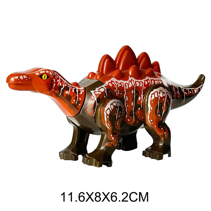 (Dinosaur D) Jurassic Dinosaurs Building Blocks  Movie Tyrannosaurus Rex Action Figures Dino Toys For Children Dinosaur Kids Gifts