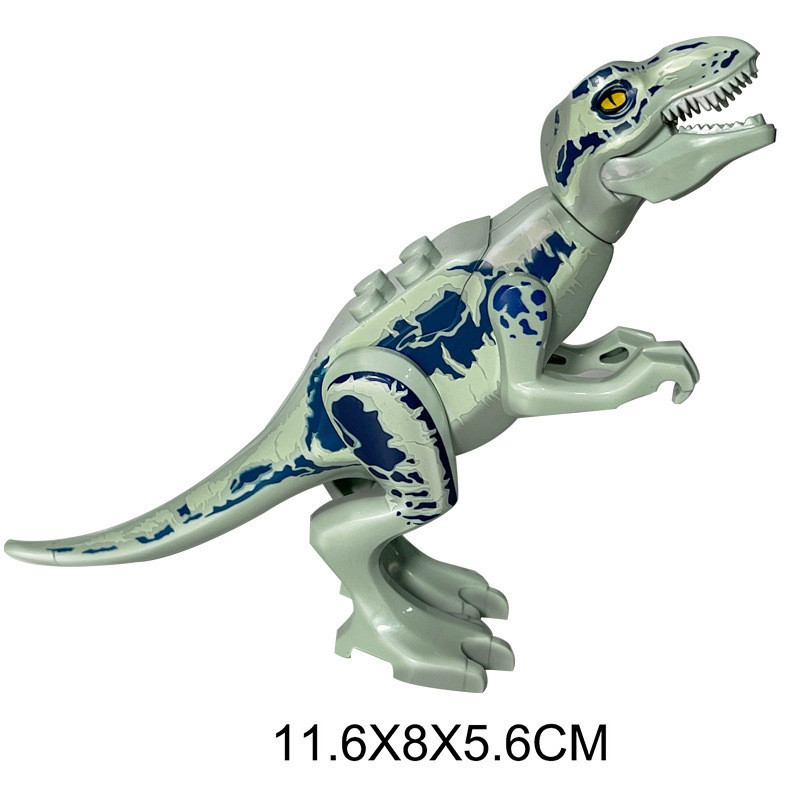 (Dinosaur D) Jurassic Dinosaurs Building Blocks  Movie Tyrannosaurus Rex Action Figures Dino Toys For Children Dinosaur Kids Gifts
