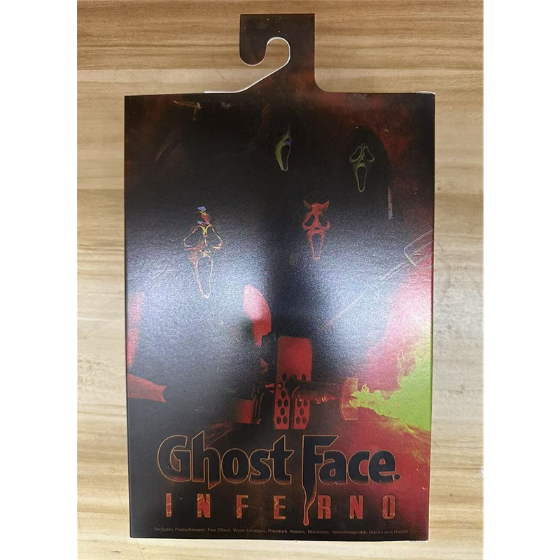 Ghost Face Killer NECA Scream Shout Deadly Roar Cloth Deluxe Seven Inch Movable Figure Statue Usage Violation