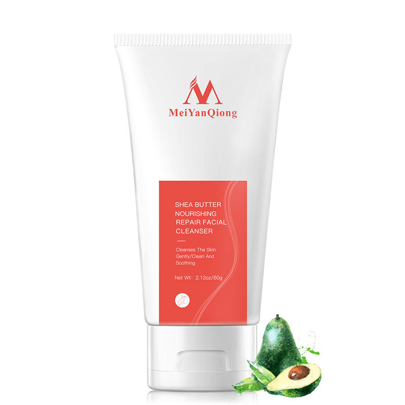 Shea Butter Repair Facial Cleanser For Nourishing Gentle Cleansing And Skin Barrier Support Daily Face Wash 80g