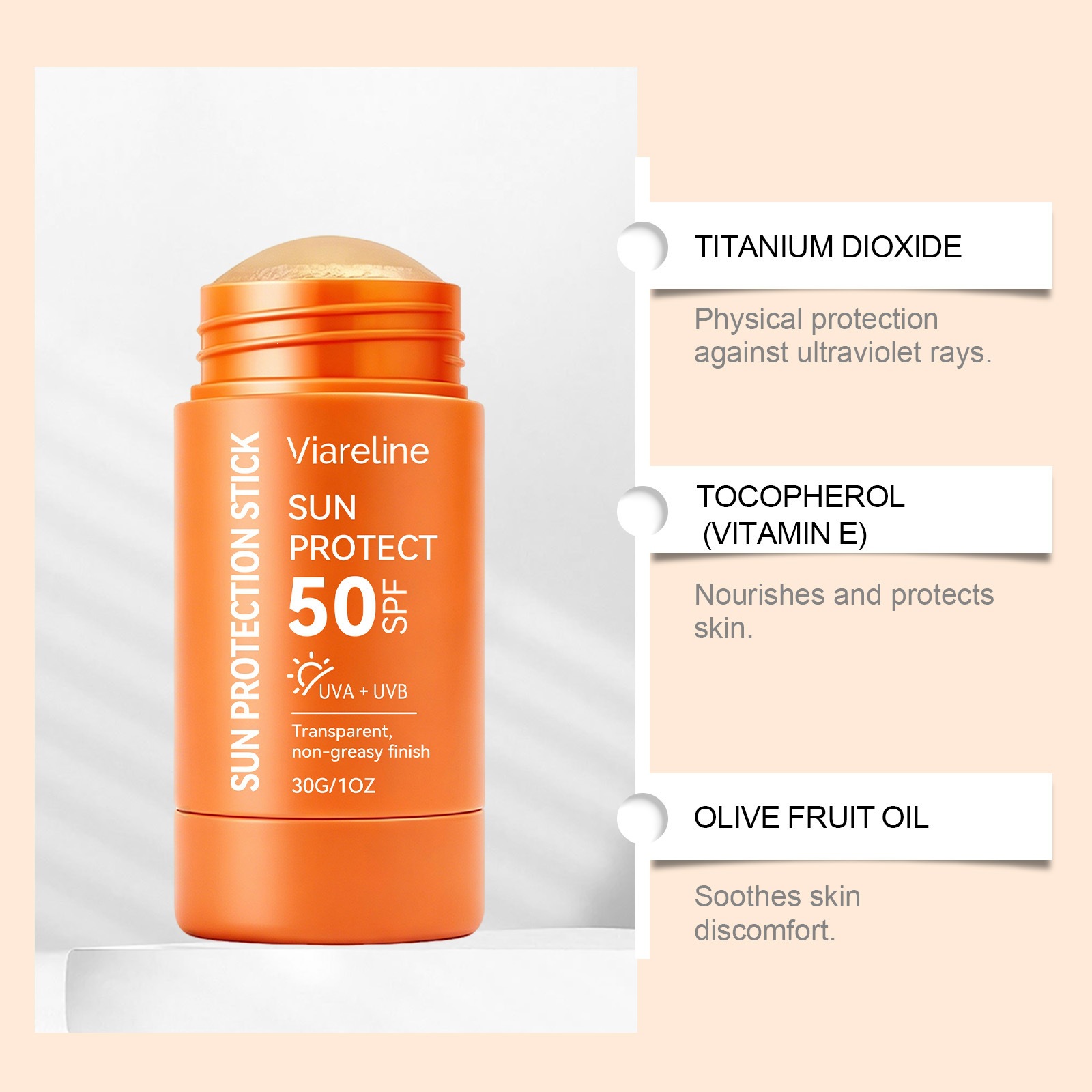 Face Protection Stick Lightweight Refreshing Shield For Summer Outdoor Daily Defense And Easy Application