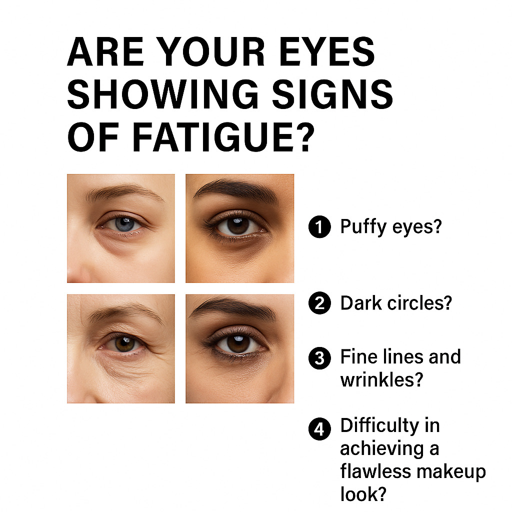 Eye Bag Firming Eraser Instant Puffiness Reducer For Dark Circles And Wrinkle Smoothing Daily Eye Contour Care