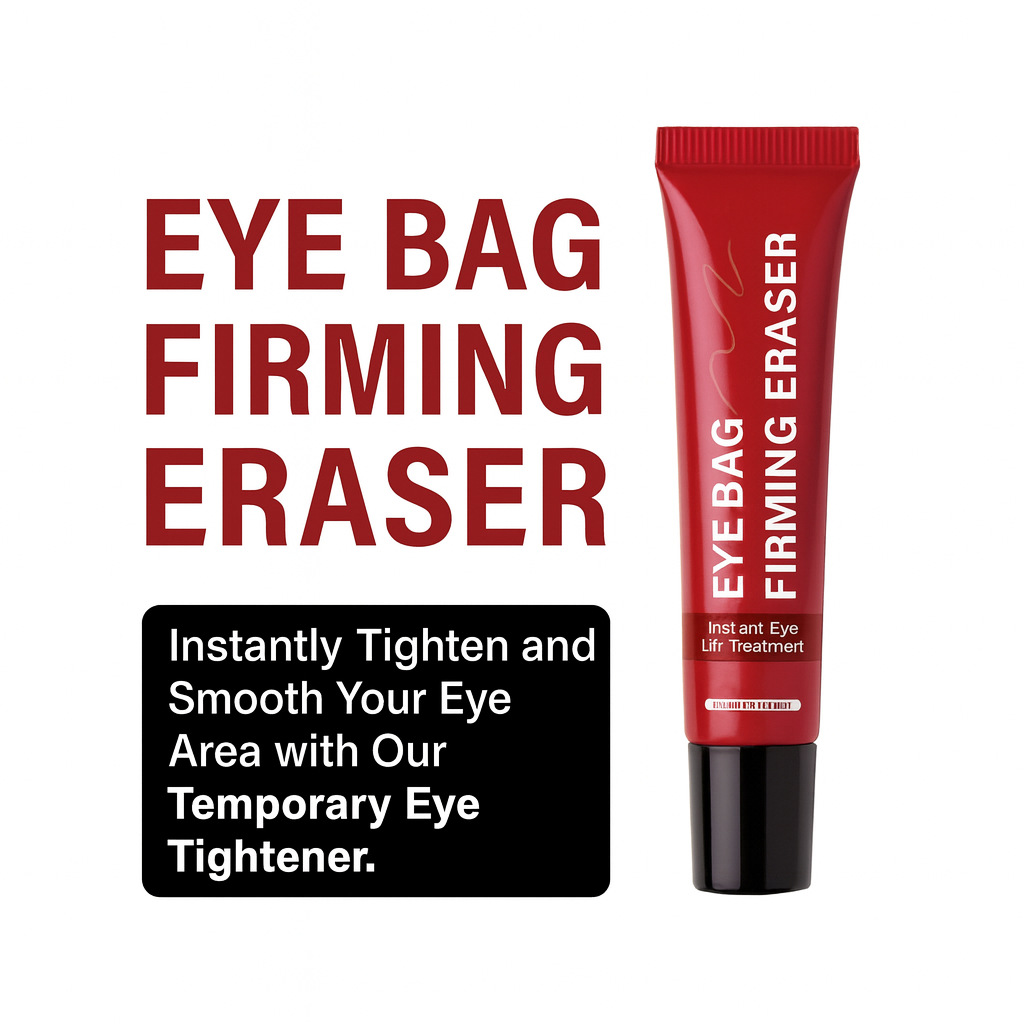 Eye Bag Firming Eraser Instant Puffiness Reducer For Dark Circles And Wrinkle Smoothing Daily Eye Contour Care