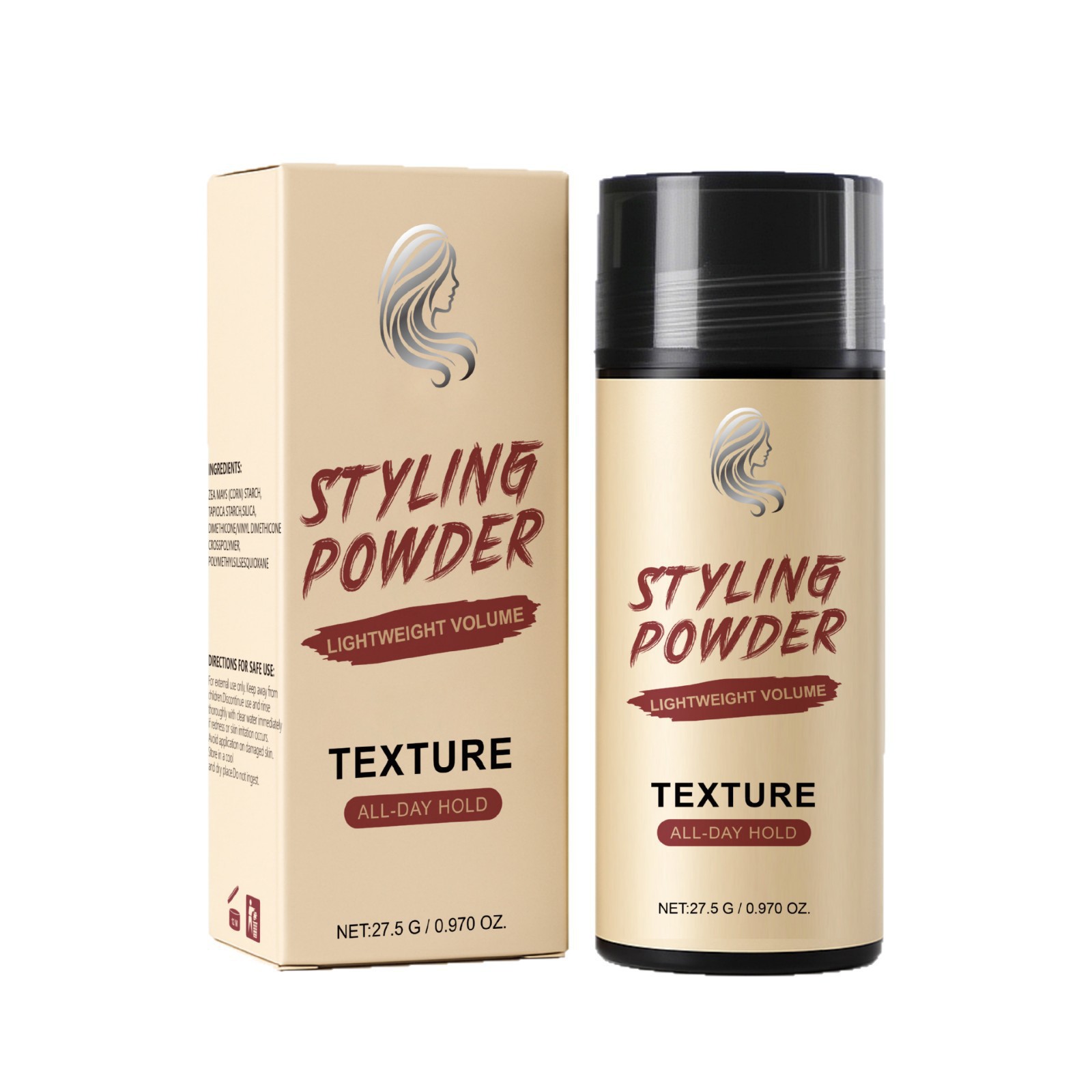 Women Hair Volumizing Powder Oil Control Styling Finishing Dry Shampoo For Oily Flat Hair Daily Root Lift And Texture